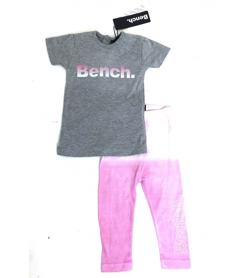 Bench Baby Girls Longline T-shirt and Legging Set PACK OF 12