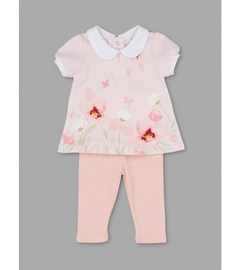 Rock a Bye Baby Boutique 'Flora' Baby Girls Top and Leggings Set PACK OF 6