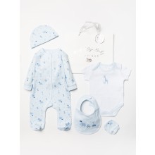 REDUCED PRICE Rock a Bye Baby Boutique 'Elephant & Giraffe' 5pc Gift Set PACK OF 4