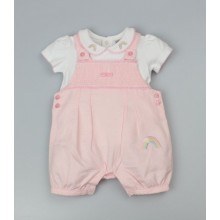REDUCED PRICE Watch Me Grow 'Rainbow' Dungaree Set  PACK OF 6
