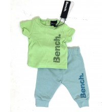 Bench Baby Girls Aqua and Lime T-shirt and Jog pant Set PACK OF 12