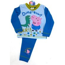 Toddler Boys George Pig 'Dine-Saw' Pyjamas PACK OF 9