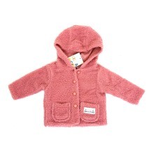 Lily & Jack Baby Girls Sherpa Hooded Jacket PACK OF 4