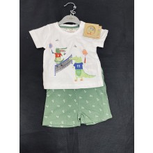 Lily & Jack 'Crocodile' Baby Boys T Shirt and Shorts Set PACK OF 8