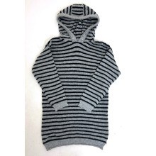 Ex Store Knitted Striped Hooded Dress PACK OF 8