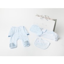 Rock a Bye Baby Boutique  'Zoo'  Baby Boys 5 Piece Set PACK OF 4
