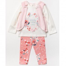 Lily & Jack 'Pretty Little One' 3pc Gilet Set PACK OF 6