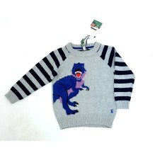 Ex Joules Boys Knitted Dinosaur Jumper PACK OF 6