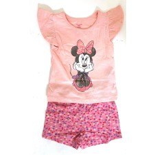 Toddler Girls MInnie Mouse 2pc Short Set PACK OF 7