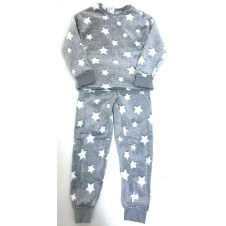 Girls Star Fleece Loungewear/Pyjamas PACK OF 6