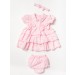 Rock a Bye Baby Broderie Anglaise Dress ,Headband and Knicker Set