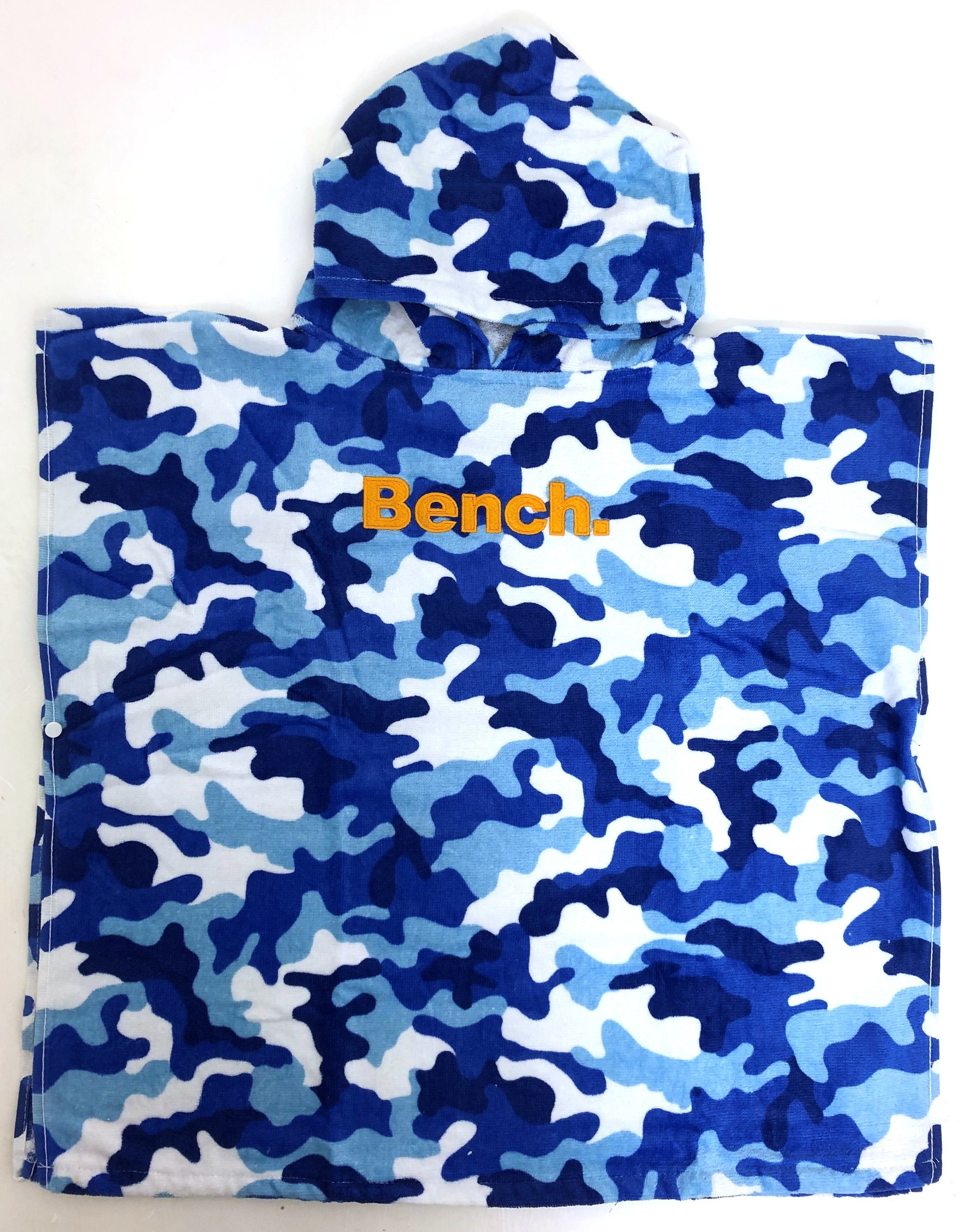 Bench Beach Camouflage Hooded Towel Poncho PACK OF 6