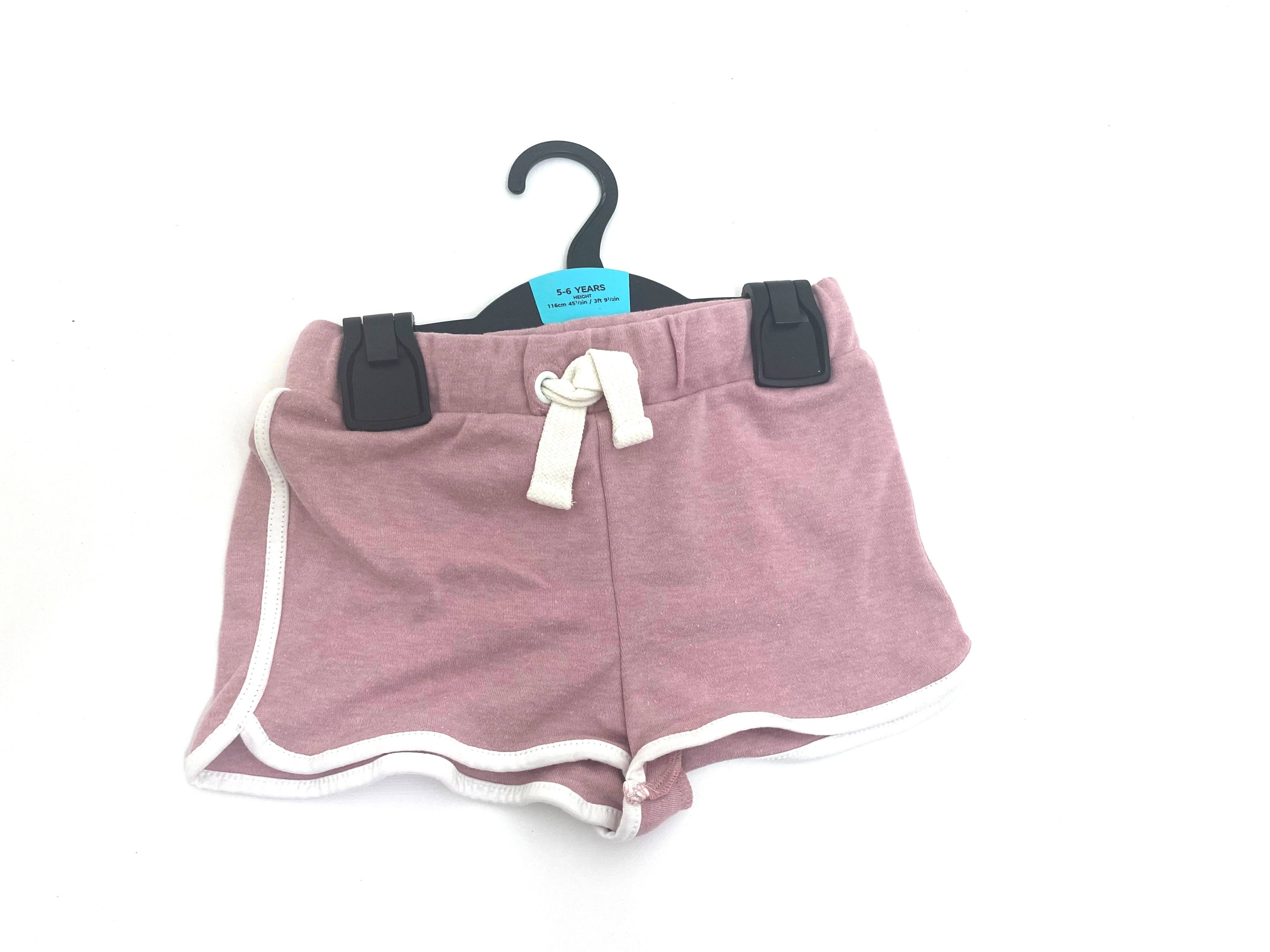 REDUCED PRICE Ex Store Girls Dusty Pink Running Shorts PACK OF 12