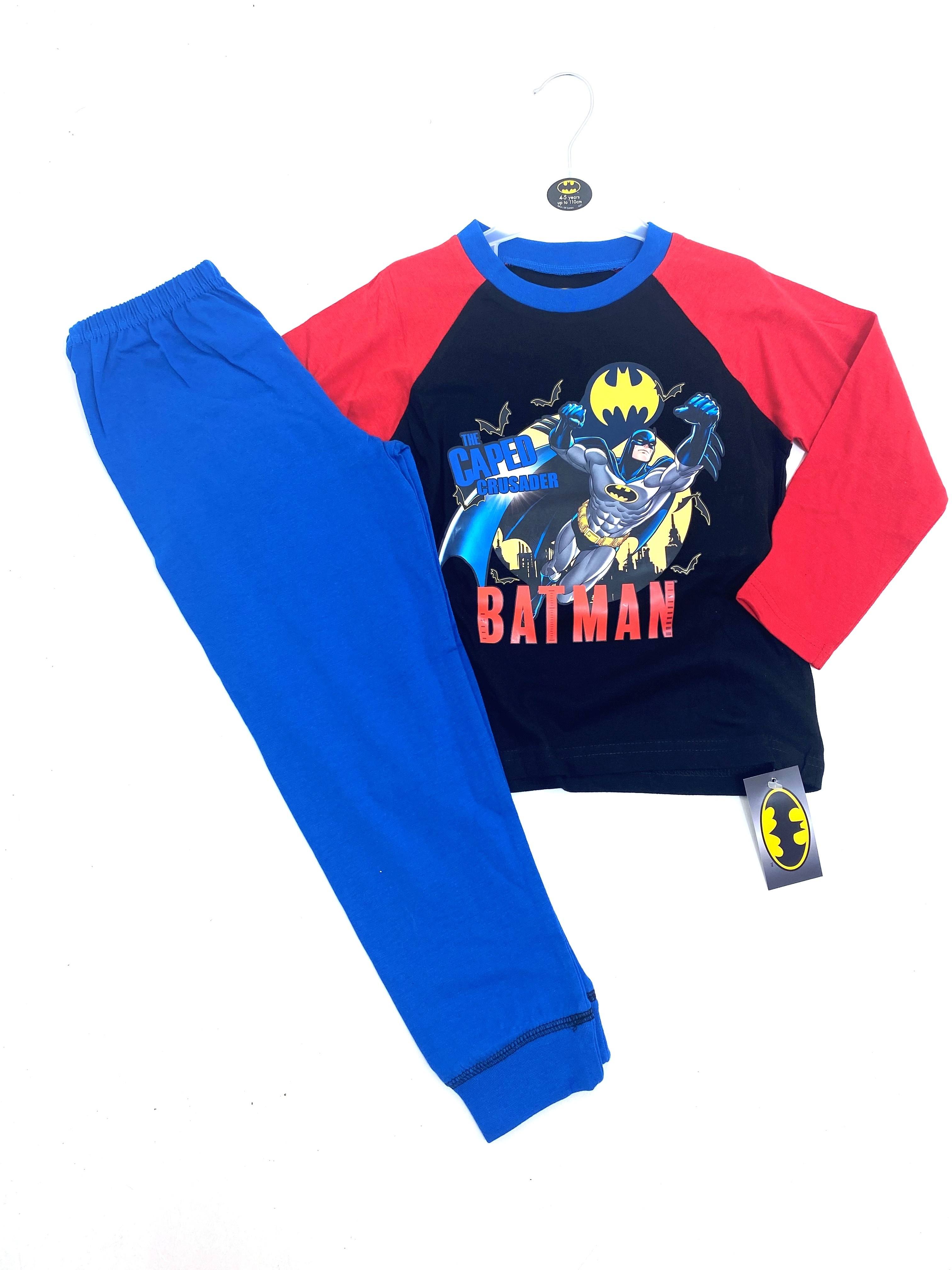 Batman 'The Caped Crusader' Boys Pyjamas PACK OF 6